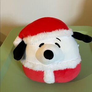 Santa Snoopy Squishmallow